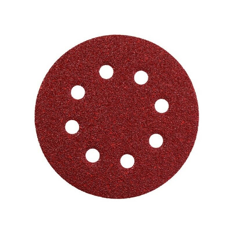 

Metabo - 631228000 Hoja de lijar Professional perforada Madera y metal Enganche velcro D125 mm Grano P80