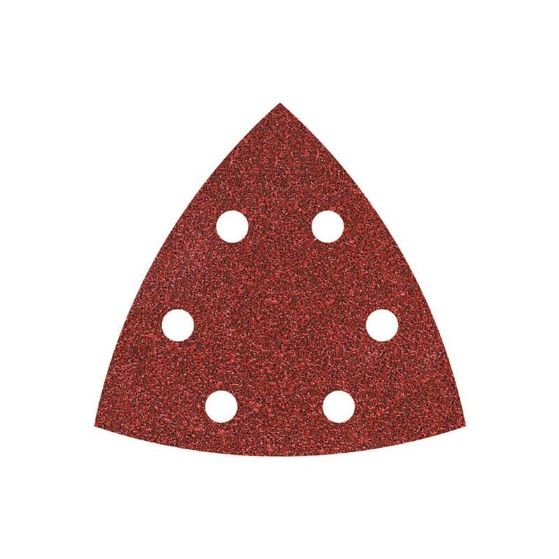 

5 Hojas de lijar adhesivas Grano 240 95 mm - Wolfcraft