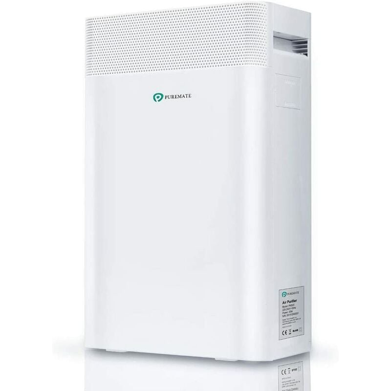 Image of 5-in-1 Air Purifier with True hepa Filter and Negative Ion Generator - White