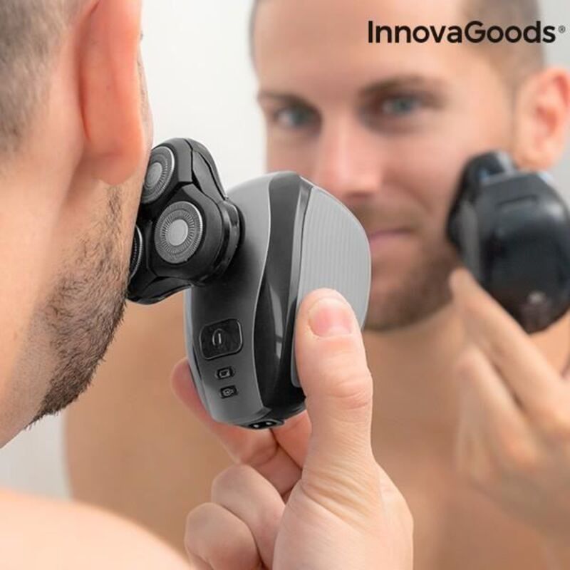 5 in 1 Ergonomic Rechargeable Multifunction Shaver - INNOVAGOODS