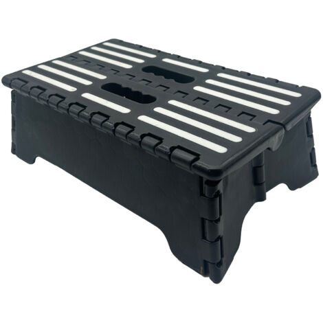 5-inch folding step stool, non-slip folding stool. Portable folding step stool suitable for kitchens, bathrooms, bedrooms, camping, travel, etc.