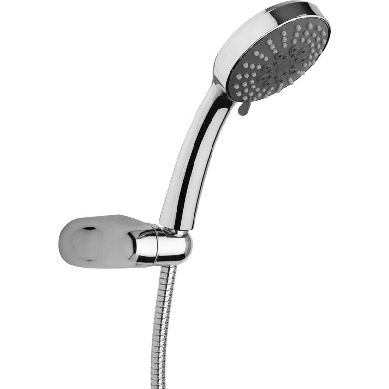 Kiamami Valentina - Pomme De Douche 5 Jets Avec Support Pour Baignoire Ou Douche Camelia