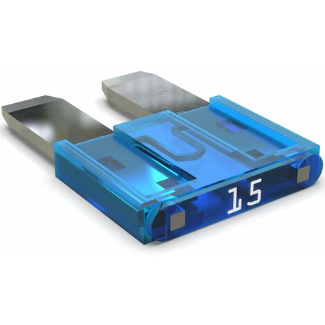 15A Auto KFZ Flachsteck-Sicherung blau Mini