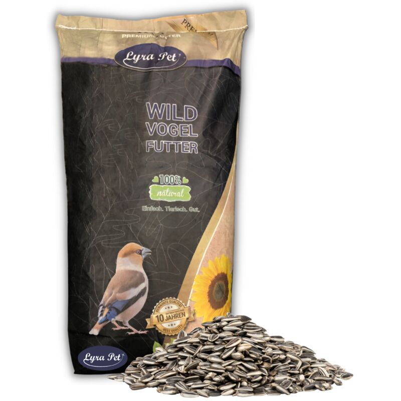 20 kg de graines de tournesol rayées Lyra Pet