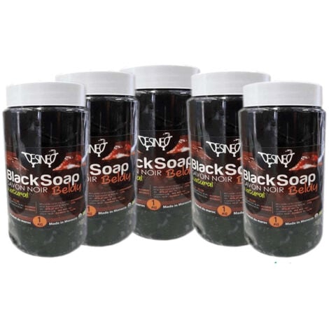 DESINEO 5 kg Stück traditionelle schwarz Seife 100% natürliche BIO beldi für Körperpflege wirtschaftlicher und familiärer Format 2