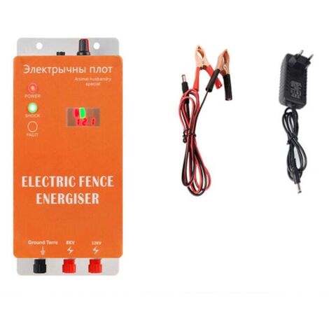 5 KM ClôTure éLectrique ,Electrificateur, conducteur et isolateur de clôture ClôTure éLectrique Solaire Pour Animaux ClôTure éLectrique Pour Animaux ÉLevage D'Animaux ÉLectrique ContrôLeur Vache Mout