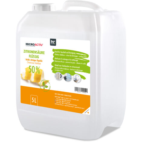 5 L Microactiv® Zitronensäure 50% flüssig