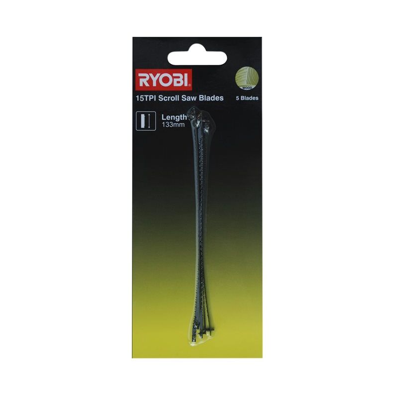 SSB15TPI Set 5 Lame Sega Traforo RSW1240G - Ryobi