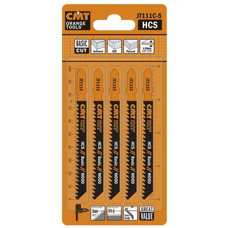 CMT - JT111C-5 5 lame seghetto x legno hcs