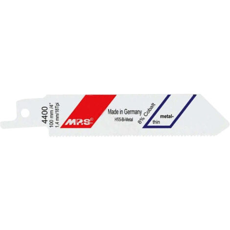 5 Lames scie Sabre bois multi Dents fraisées avoyées 100X19X0,9Mm - 1,4mm