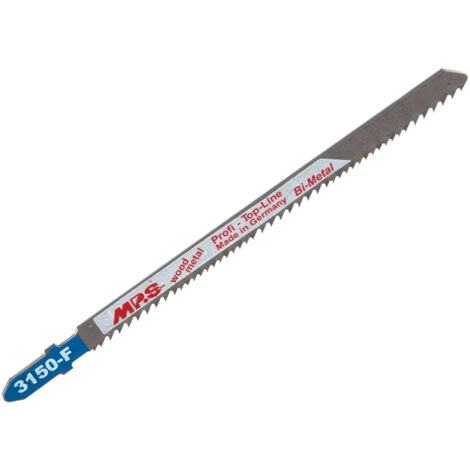 5 Lames scie Sauteuse bois multi Dents fraisées avoyées 110/132Mm - 1.8/2.5mm mm