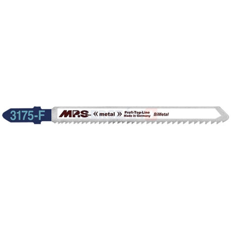5 Lames scie Sauteuse bois multi Dents fraisées avoyées 75/100Mm - 1.2/2.5mm