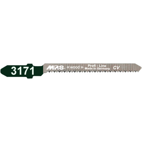 5 Lames scie sauteuse CV (pour bois/plexi) Dents Frais - Crois - Coni 50/75Mm - 1.3mm Chantourner mm