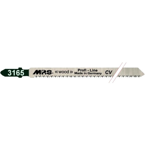 5 Lames scie Sauteuse CV (pour bois/plexi) Dents fraisées croisées Conique 110/132Mm - 2mm