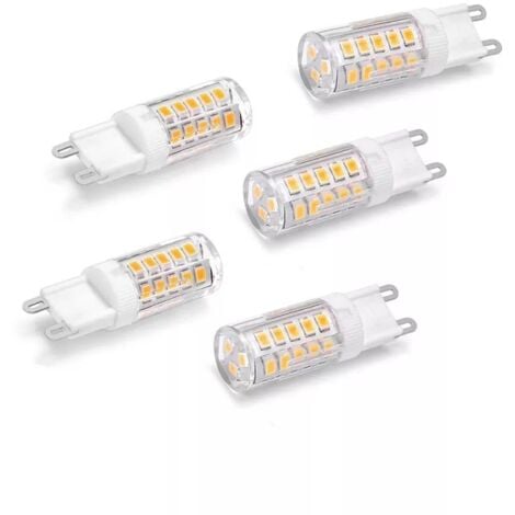 UNIVERSO 5 Lampadine G9 Lampadina Led 4.8 W = 60 W Luce Calda Per Lampadario Applique