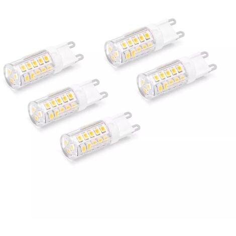 UNIVERSO 5 Lampadine G9 Lampadina Led 4.8 W = 60 W Luce Naturale Per Lampadario Applique