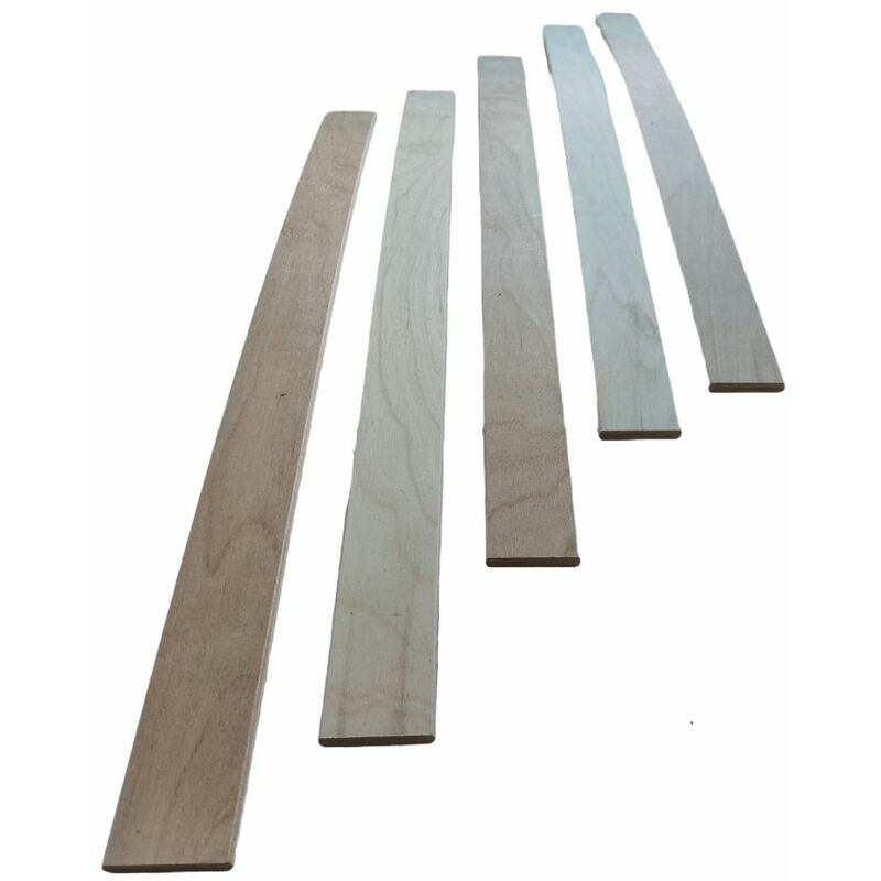 5 lattes - 580x53x8 mm - spécial / bz / clic clac