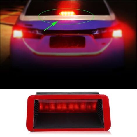 5 LED 3RD Feu Stop Feu Freine arrière Pour voiture Universel 185 x 80mm HB057