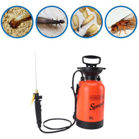 5-Liter-Drucksprühgerät, termitenbeständig, kompaktes Design, PP-Polyester
