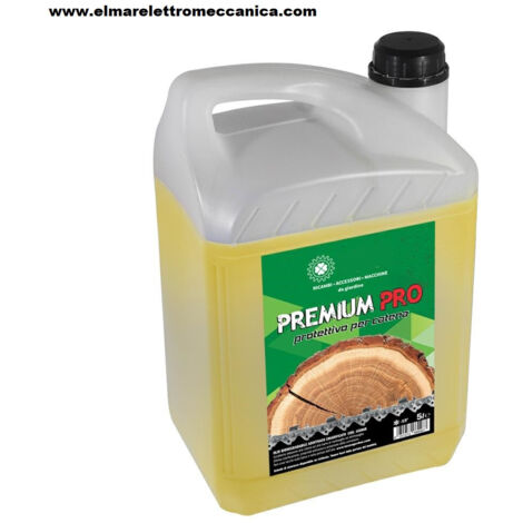 5 lt Olio Protettivo CATENA Motosega Biodegradabile PREMIUM PLUS