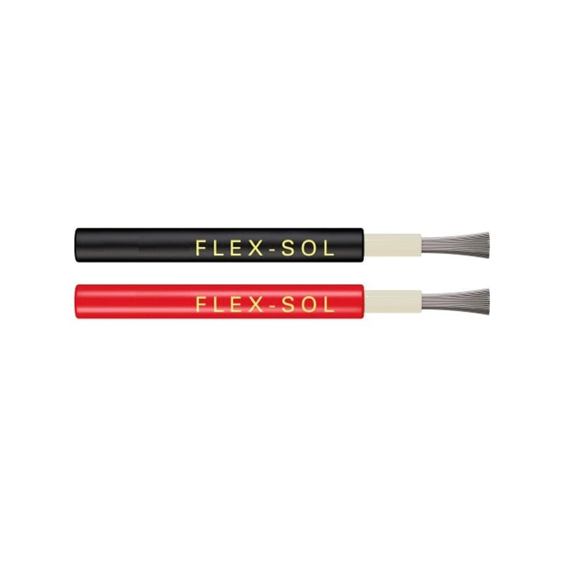 Multi Contact - 5 m Cable Câble solaire flex-sol-xl 4mm2 Noir Multicontact