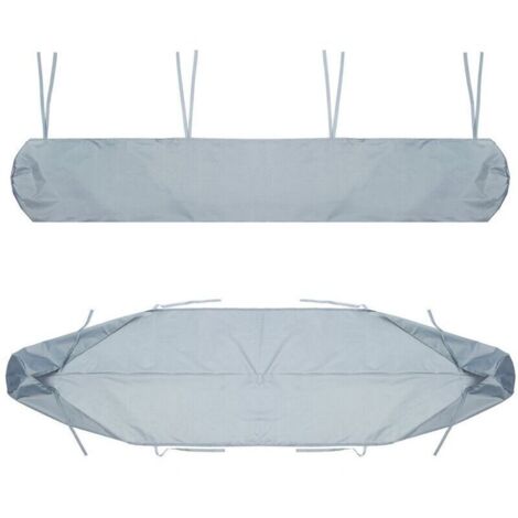 5 m Sac de Protection pour Store Banne(Gris),Housse de Protection Anti-poussière pour auvent de terrasse Noir Housse de Rangement pour cour et jardin