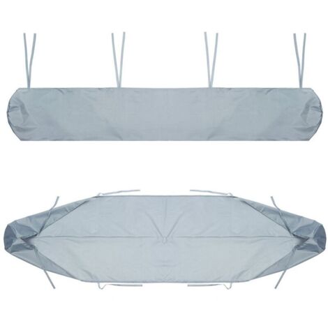 5 m Sac de Protection pour Store Banne(Gris),Housse de Protection Anti-poussière pour auvent de terrasse Noir Housse de Rangement pour cour et jardin