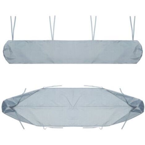 5 m Sac de Protection pour Store Banne(Gris),Housse de Protection Anti-poussière pour auvent de terrasse Noir Housse de Rangement pour cour et jardin