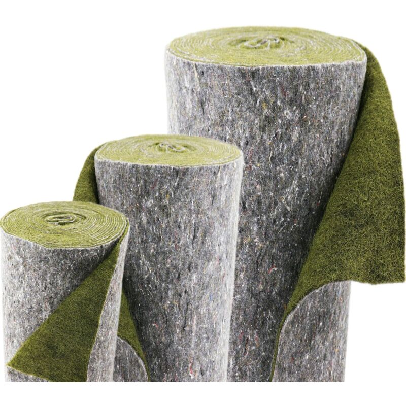 5 m x 0,5 m natte pour bordure de bassin, verte, natte anti-érosion pour le film de bassin