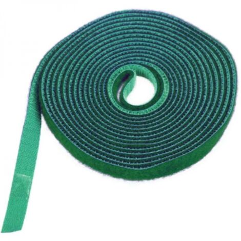 5 Meter grüner Klettstreifen