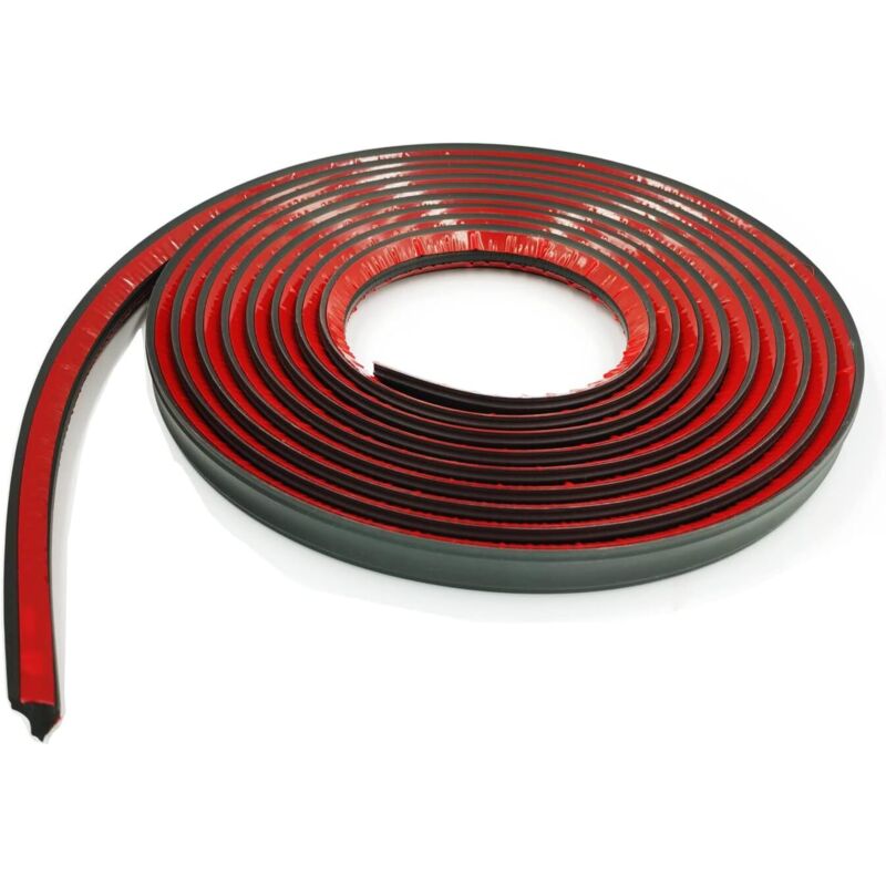5 Mètres Garniture de moulure flexible,Bandes de Calfeutrage,Auto-adhésif,Pour Coins de Baignoire,Toilettes,Comptoirs,Plinthe,Bord du Sol et du