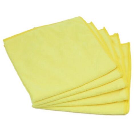 5 Microfibres jaunes special Interieur 280gm2