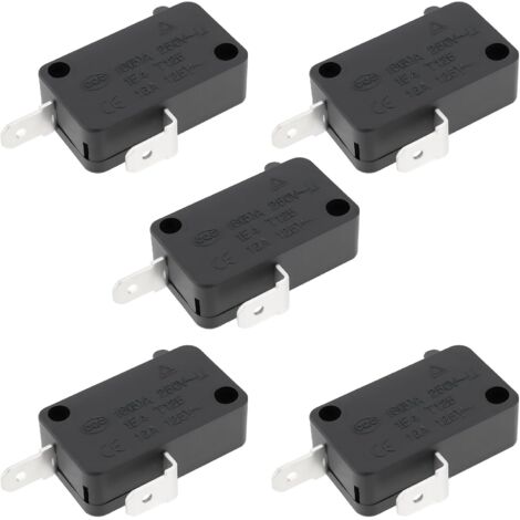 5 microinterruttori di ricambio HK-14 16(5) A 250 V CA per applicazioni multiple