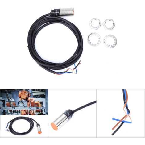 5-mm-PNP-Induktiver Näherungssensor, DC 10–30 V, 3-adrig, normalerweise offen