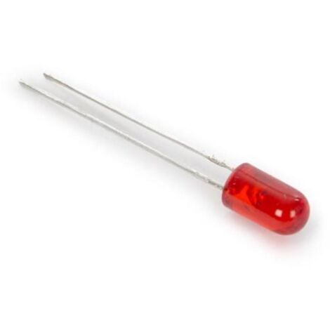 5 mm Standard-LED-Lampe, rot, diffus