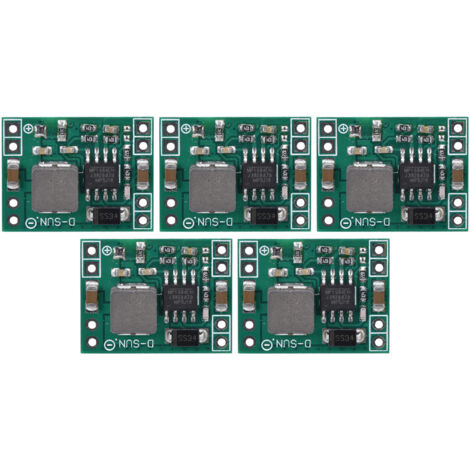 5 Modules d'Alimentation DC-DC 3A, Sortie Fixe 5V pour Équipements de Communication