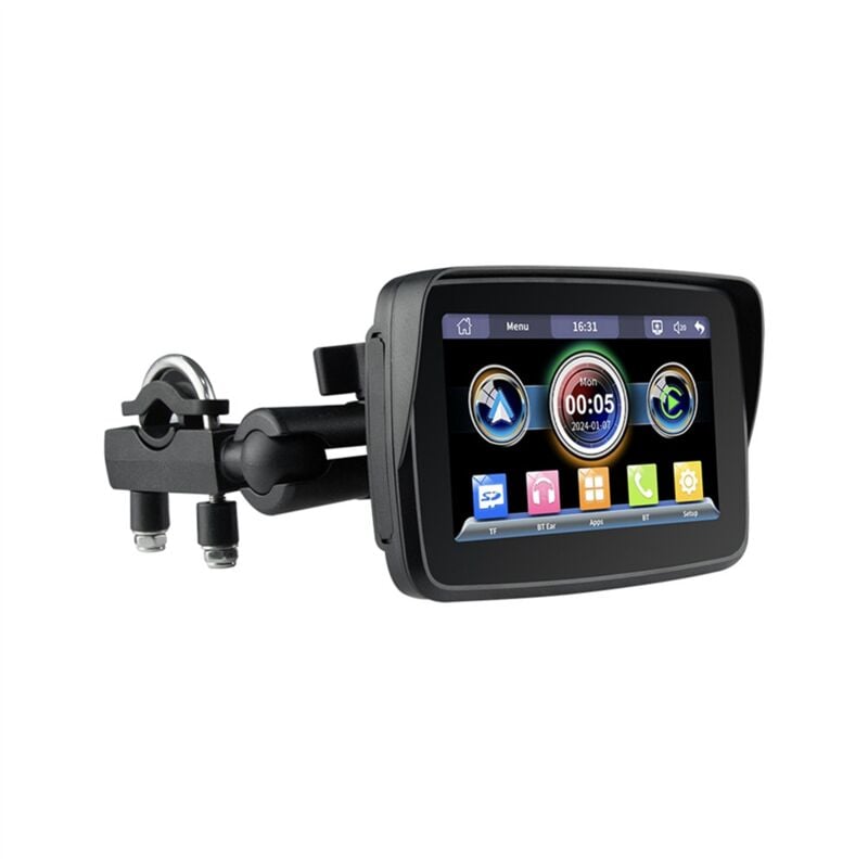 Image of 5 Motorrad Wireless Carplay Android Auto Tragbare Navigation GPS-Bildschirm Wasserdichtes Display