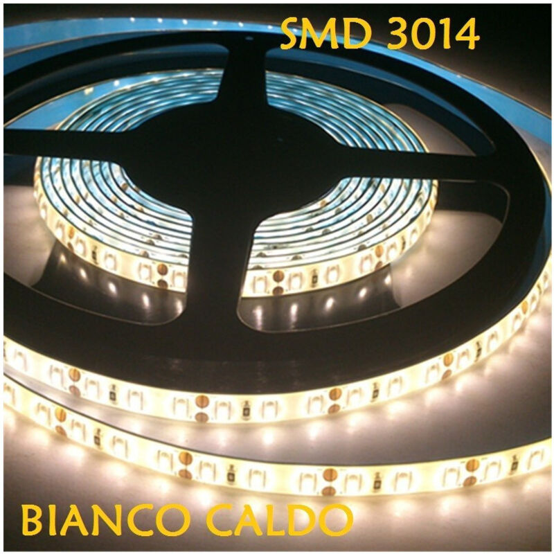 Ruban 5 Mètres 300 Led 3014 Smd Pour Extérieur Ip65 12 V Dc Chaud Froid