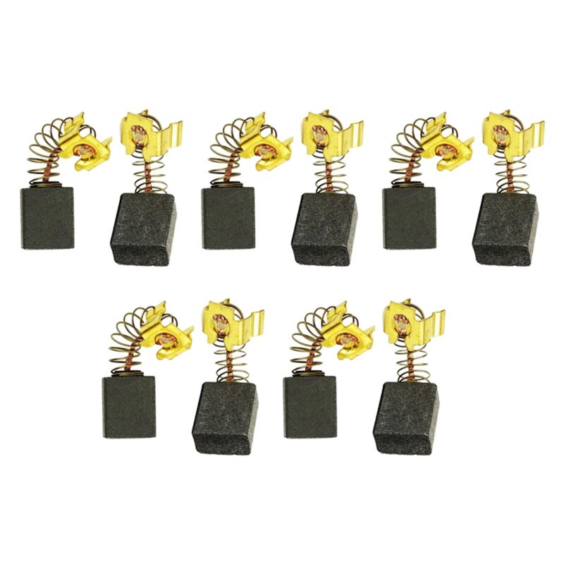 Image of 5 paar 195007-0 CB-407 HP2050 HR2475 JS8000 BO5030 Carbon Pinsel Set Power Tool Ersatz Teil