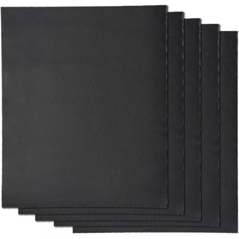 5 Pack 40x33cm Non-Stick Reusable BBQ Grill Mats, Suitable for Oven, Gas, Electric Grill, Charcoal, Microwave