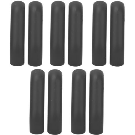 5 Paires de Protections Anti-dérapantes pour Poignées de Frein Vélo Montagne en Silicone RISK - Accessoire Noir