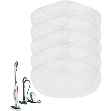 5 panni in microfibra per Polti Vaporetto SV440, SV400, SV420, panni riutilizzabili, panni in microfibra lavabili ideali