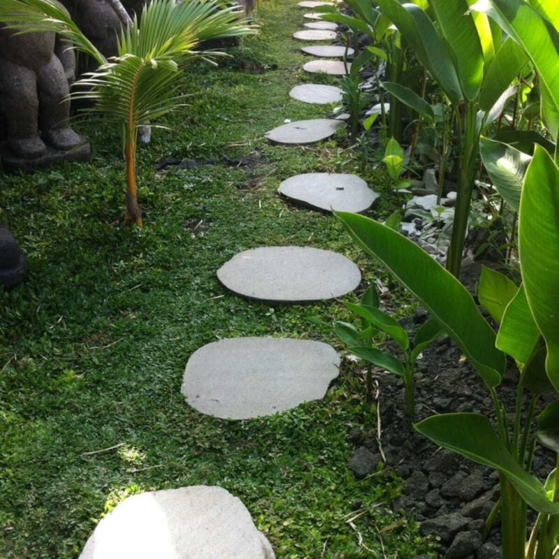 

5 pasos japoneses de piedra de río 50-55 cm