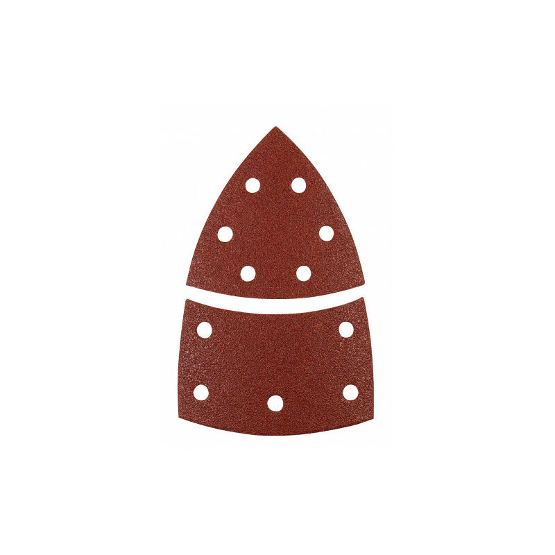 

5 HOJAS DE LIJA TRIANGULAR, 100 x 62, 93 mm gr 60 - KWB
