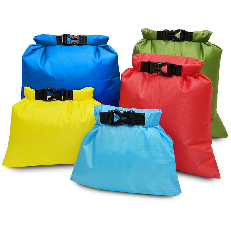 

5 PCS bolsa a prueba de agua Conjunto de almacenamiento de tapa deslizante en seco conjunto de bolsas para el patinaje camping Navegacion Vela Surf