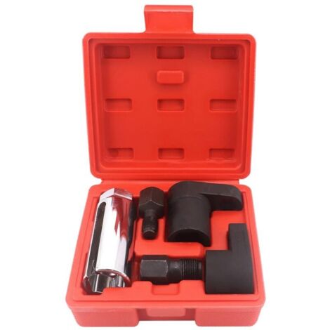 5 Pcs Capteurs d'oxygène Douille Sonde Lambda Clé à Douille de Capteur d'oxygène Jeu de douilles, Outils de Réparation Automobile