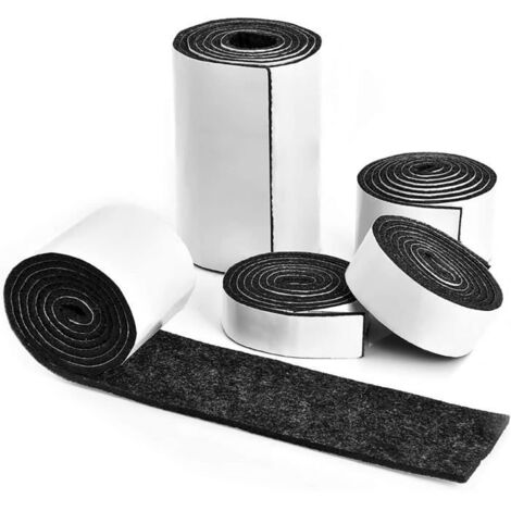 5 Pcs Feutrine Autocollante, Coussinets de Feutre pour Meubles pour Pieds de Meubles Protection du Sol, Rembourrage de Meubles A367