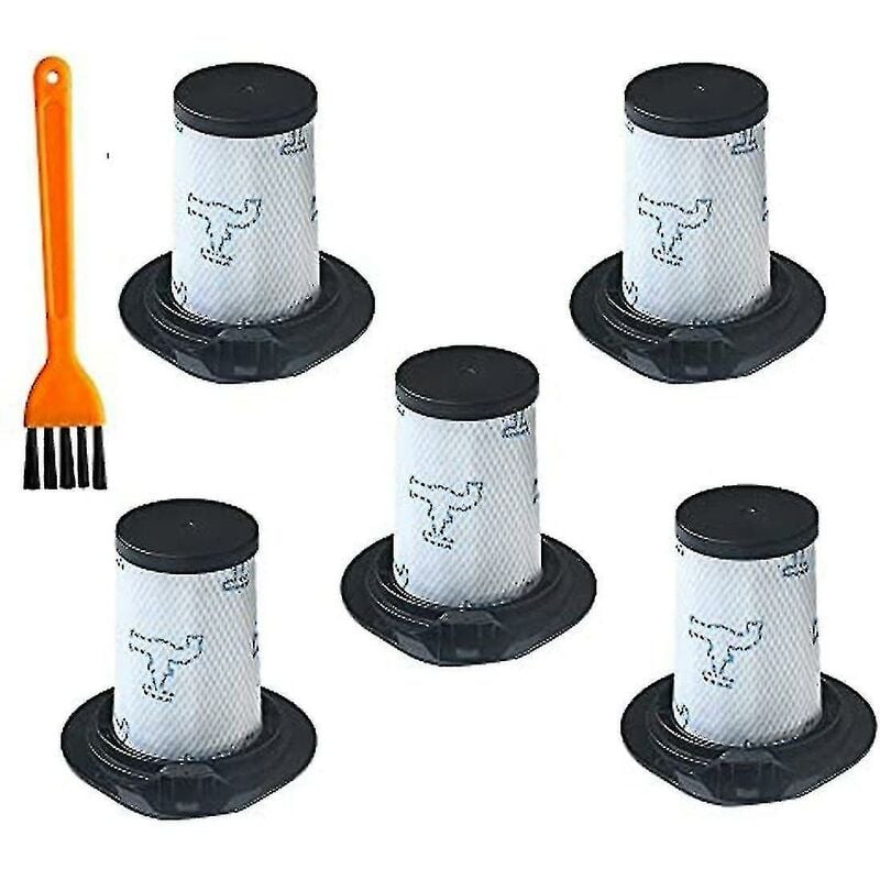 Crea - 5 Pcs Filters For Rowenta Air Force 460 All In One Rh92xx