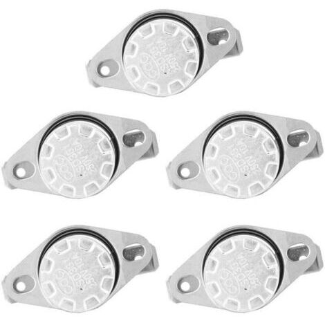 5 Pcs KSD301 Interrupteur De Capteur De Température Thermostat De Contrôle Thermique en Plastique De Fer Commutateur 250V10A NO(105) A