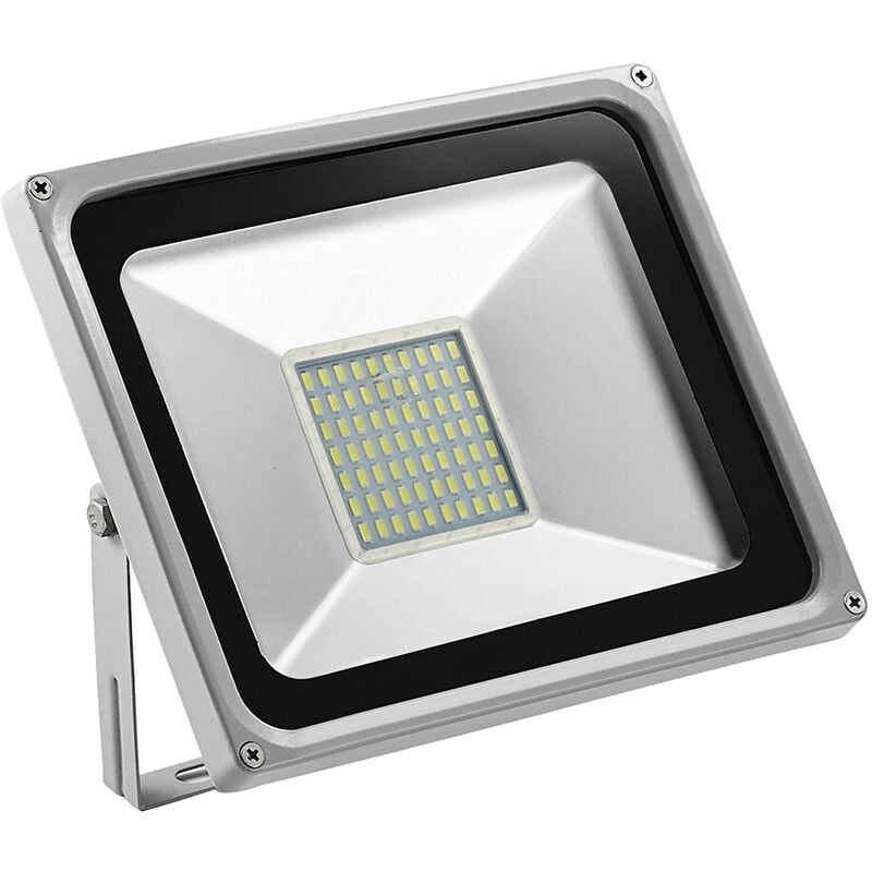 

5 PCS Lámpara de exterior LED 50W SMD Floodlight blanco frío
